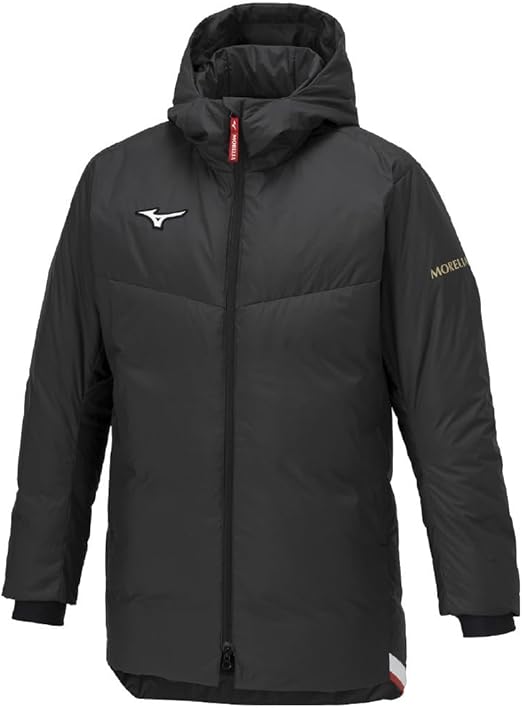 Amazon | フットボールウエア MORELIA ダウンハーフコート 保温性 撥